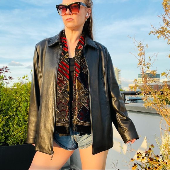 Oscar de la Renta Vintage Royal Velvet Cut Out Mesh Art Long Rectangle Scarf - Picture 8 of 16